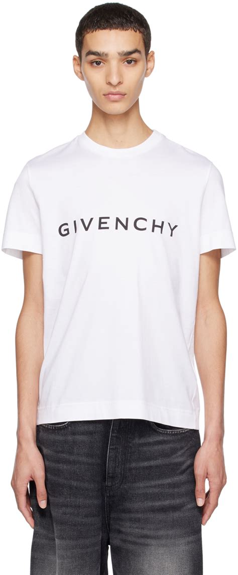 what size givenchy shirt|givenchy t shirt white.